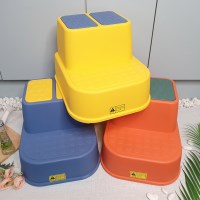 실리콘패드로 고정하는 미끄럼방지 투톤컬러 다용도 발판