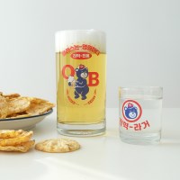 모애 내이름 콕콕 커스텀 각인 맞춤제작 맥주잔(소) OB라거