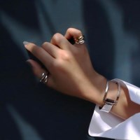[silver 925] 애끼 손가락 작은 볼드 은 실버 반지