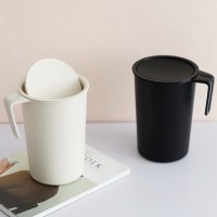 싱글라이프 데스크 화장대 손잡이 스윙 미니휴지통 2L_(1322992)