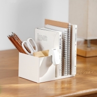 멀티 데스크 미니 책꽂이 펜 수납함
