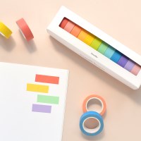 아르떼 마스킹테이프 12P SET - Sherbet solid