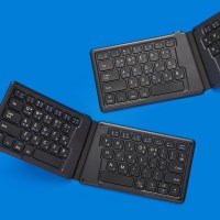 트렌잇 초경량 2단접이식 JTK188 블루투스 키보드