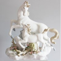 말 장식 오르골