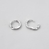 [Silver925] Twist one touch earring_(1539371)