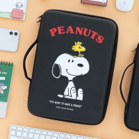[Peanuts] 스누피 디지털 파우치 13인치_블랙