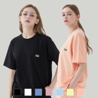 [텐텐단독] [1+1]베이직 로고 티셔츠 (7컬러)