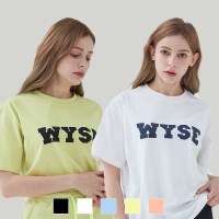 [텐텐단독] [1+1]컬리지 로고 티셔츠 (5컬러)
