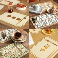 프리미엄 방수 PVC 식탁 테이블 매트 10종