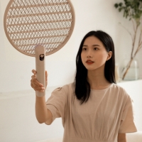 소싱 접이식 전기모기채 충전식 전자 대형 파리채