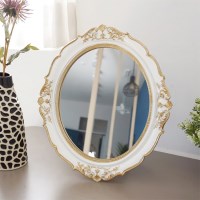 앤틱 쟁반 겸용 탁상거울