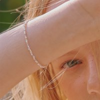 [전효성 착용][silver925]Pastel bead bracelet