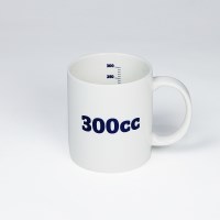 300cc mug blue / 눈금 머그