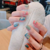 솜사탕 파스텔 네일 팁 스티커