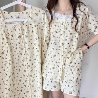 심쿵 요루 반팔반바지 & 원피스 파자마세트 2종택1(mset_(1912702)