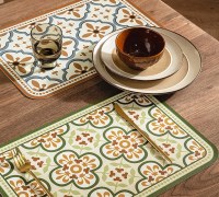 [클리어런스] 1+1 프리미엄 방수 PVC 식탁 테이블 매트 4type