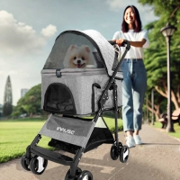 홈앤굿 시트분리형 강아지유모차 애견 개모차 펫모차