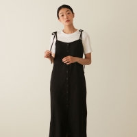 Simple Long Dress (BLACK)