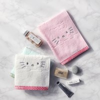 [Hello Kitty] 헬로키티 토끼 세면타올_125g  1매