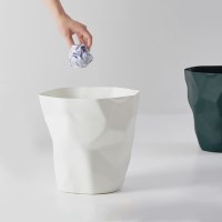 아트 빈티지 찌그러진 휴지통 특대형
