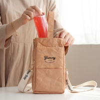 큐어스 야미2 텀블러백 보냉 방수 드링크백 크로스