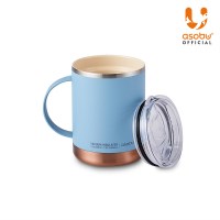 [리퍼상품] 아소부 세라믹 스텐 진공 보온보냉 얼티밋머그360ml 블루