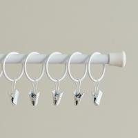 베이직 커튼 집게링 32mm (8개세트)