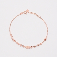 [오팔하우스]14k 서클링 볼 체인 팔찌 OPPEB5425