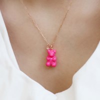 14K 젤리곰 팬던트