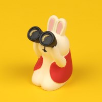 concombre 쌍안경 토끼