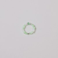 green_neon_r 네온그린 비즈반지