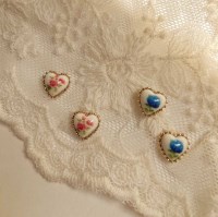 [봄밤달] 비밀정원 귀걸이