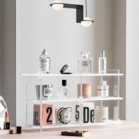 아크릴 2단 향수 화장품 악세사리 트레이 정리보관함