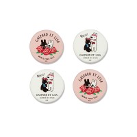 [위드엠샵] 가스파드와 리사 메이크업퍼프4P 세트