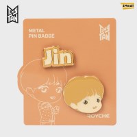 BTS 타이니탄 다이너마이트 메탈 핀 뱃지 와펜 진JIN