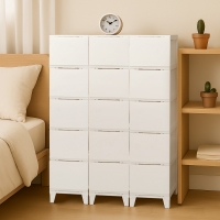 보노하우스 보노 심플리 240 플라스틱 서랍장 5단 틈새 슬림 수납장