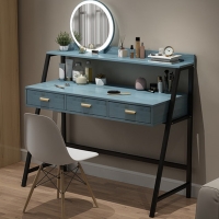 [아이니샵] 럭셔리 LED 조명 수납화장대