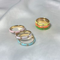 컬러풀 슈슈 반지_SE0154