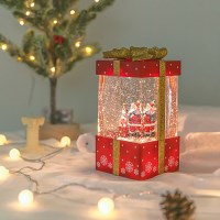 크리스마스 선물상자 오르골 (red/greed)