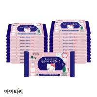 헬로키티 자연유래 비데물티슈 휴대용(10매)X20팩