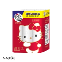 헬로키티 4겹 프리미엄 RED 화장지(30m) 30롤