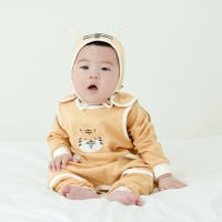 [메르베] 아기호랑이 아기수면조끼_사계절용