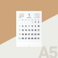 A5 레트로 달력 (낱장)