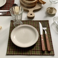 메리체크 플레이팅크로스 (4type 크리스마스 홈파티 손님초대)