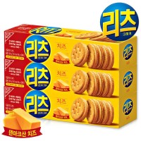 리츠 샌드위치 크래커 치즈 96gX3개 /과자/쿠키/샌드