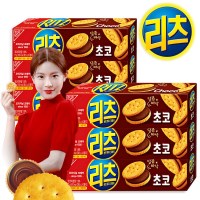 리츠 샌드위치 초코 크래커 77gX6개 /초코샌드/과자