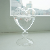 하트 디퓨저 유리 공병 용기 병 100ml 디퓨져 만들기 재료 꽃병 화병