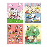 스누피 피너츠 페인팅 그리기 4050 캔버스 시리즈