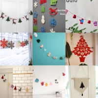 크리스마스 장식 가랜드 트리 모음 26종