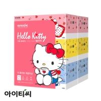 헬로키티 2겹 더화이트 미용티슈(200매)X6팩